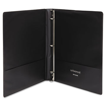 Universal® Economy Non-view Round Ring Binder, 3 Rings, 0.5" Capacity, 11 X 8.5, Burgundy freeshipping - TVN Wholesale